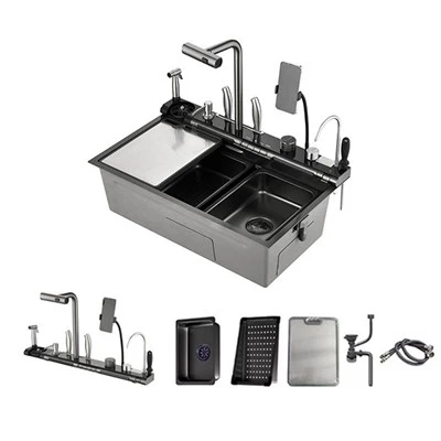 High -zoo Stainless Hlau Sink