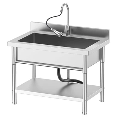 Stainless hlau Freestanding dab dej
