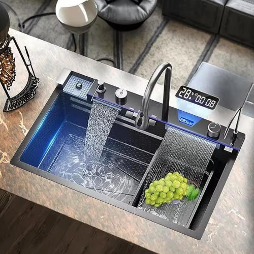 Waterfall Kitchen Sink best